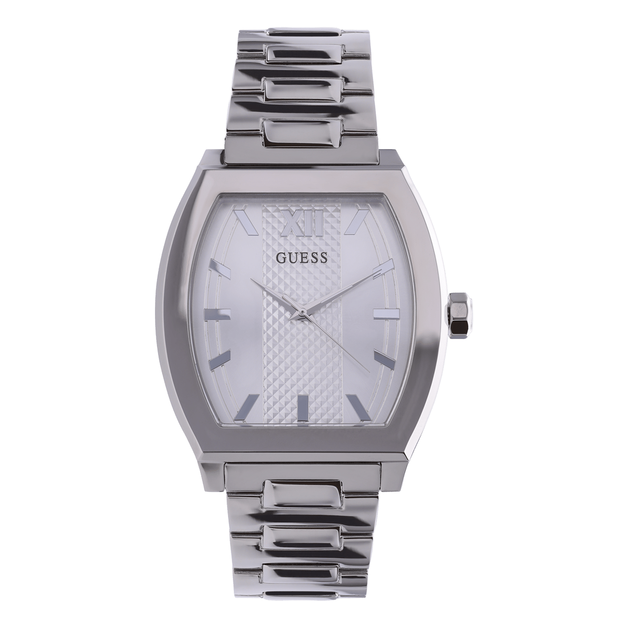 Guess Armbanduhr für Herren aus Edelstahl, PUNCTUAL, GW0705G1