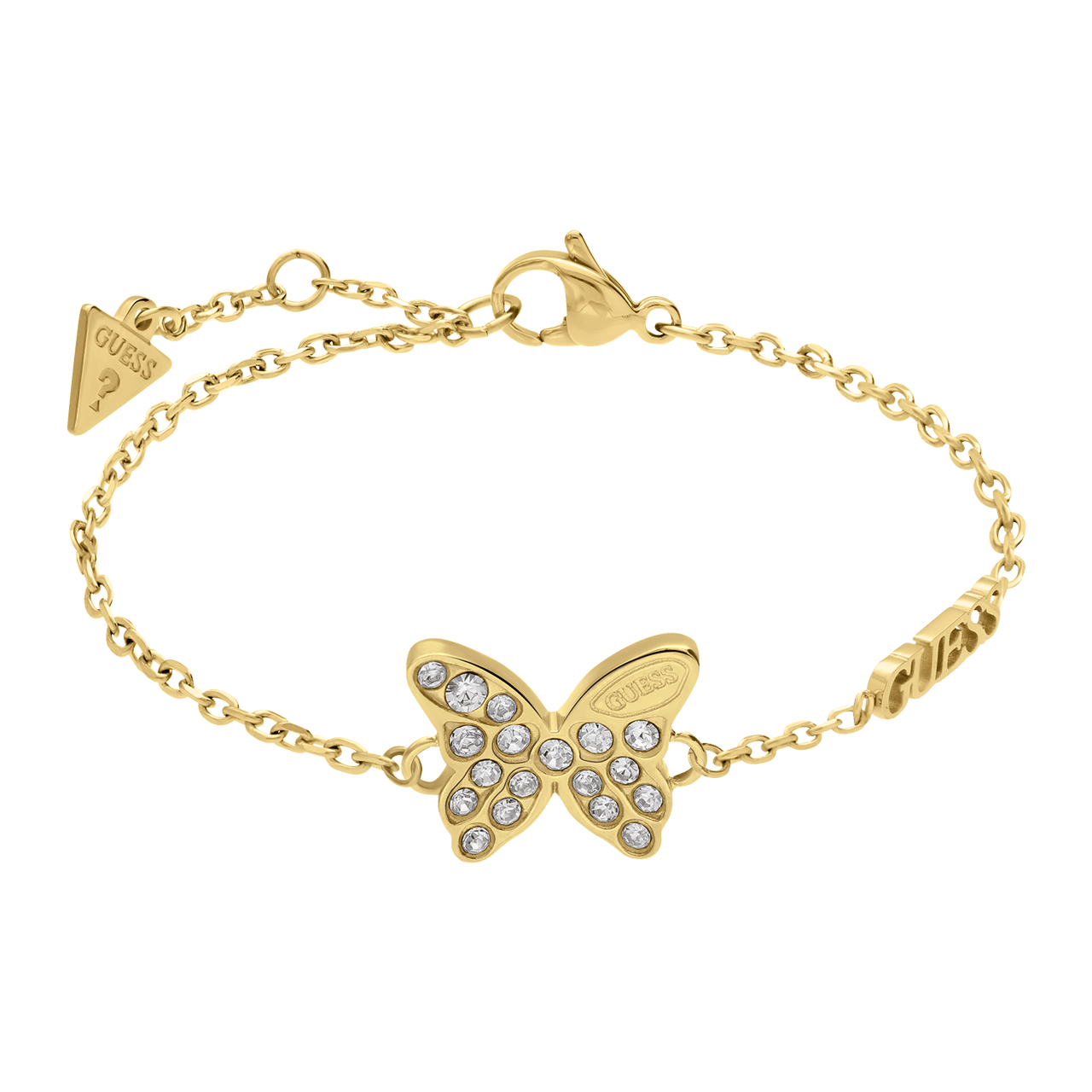 Guess Armband aus Edelstahl, vergoldet, CHRYSALIS