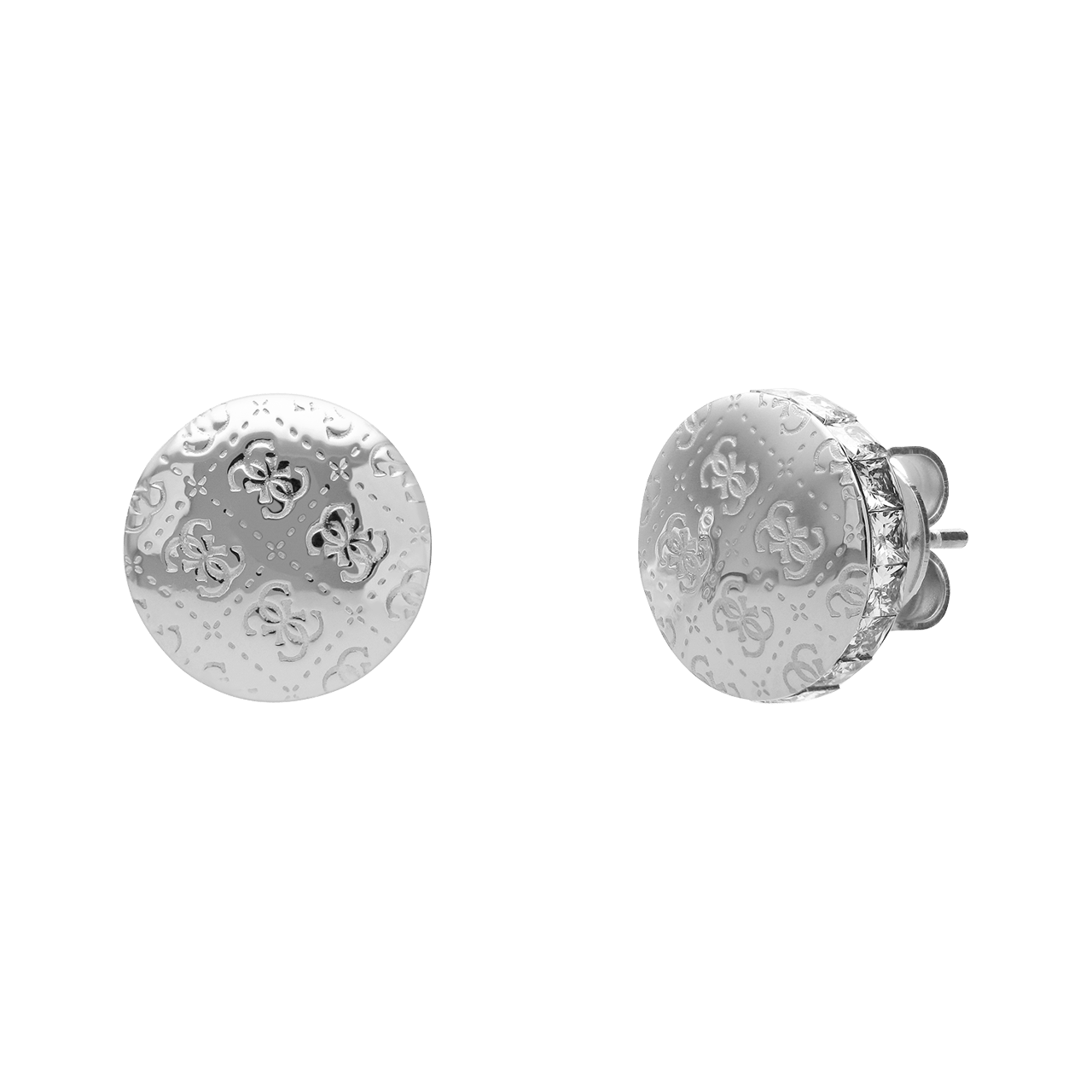 Guess stainless steel oorknoppen 4G RISING