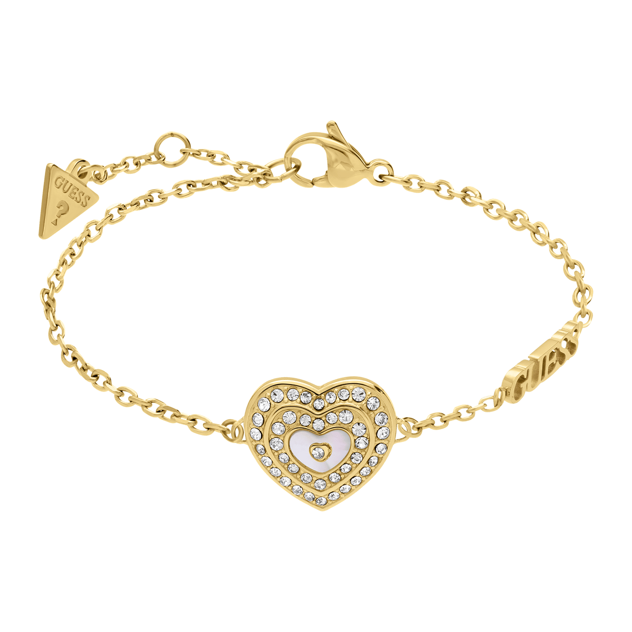 Guess Armband aus Edelstahl, vergoldet, AMAMI