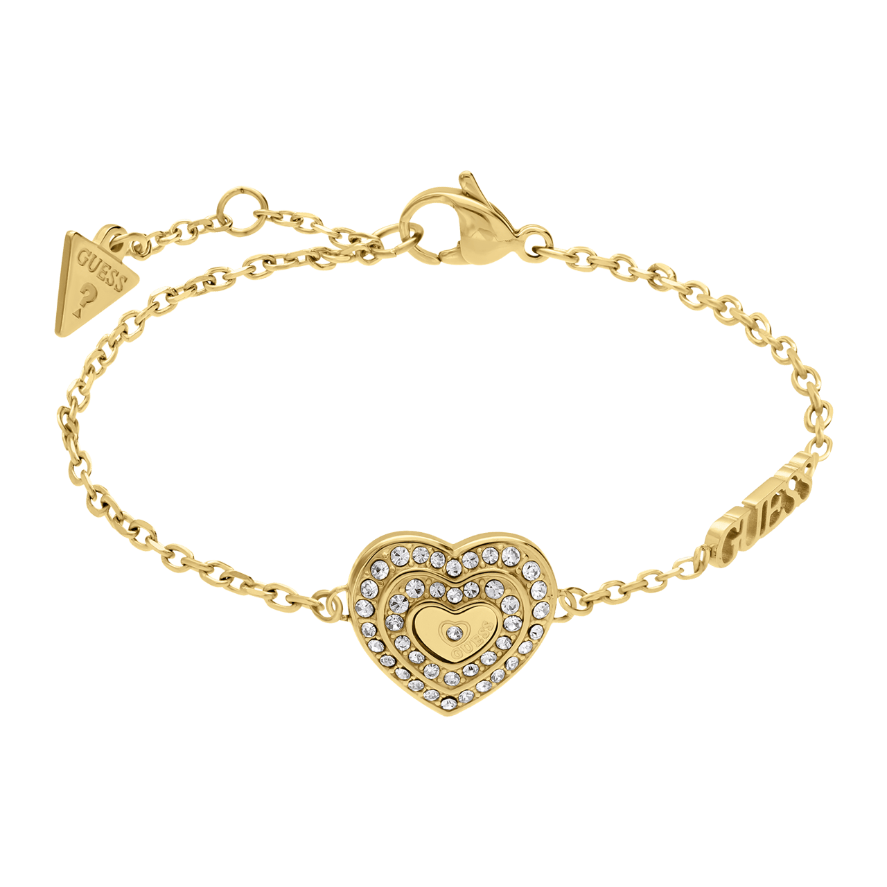 Guess Armband aus Edelstahl, vergoldet, AMAMI