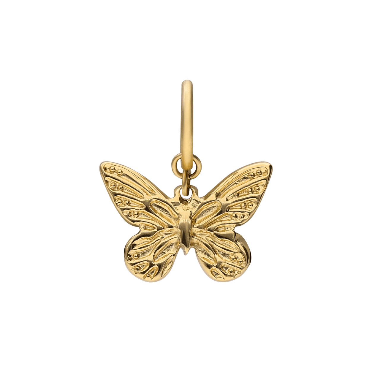 Stalen goldplated hanger voor dames