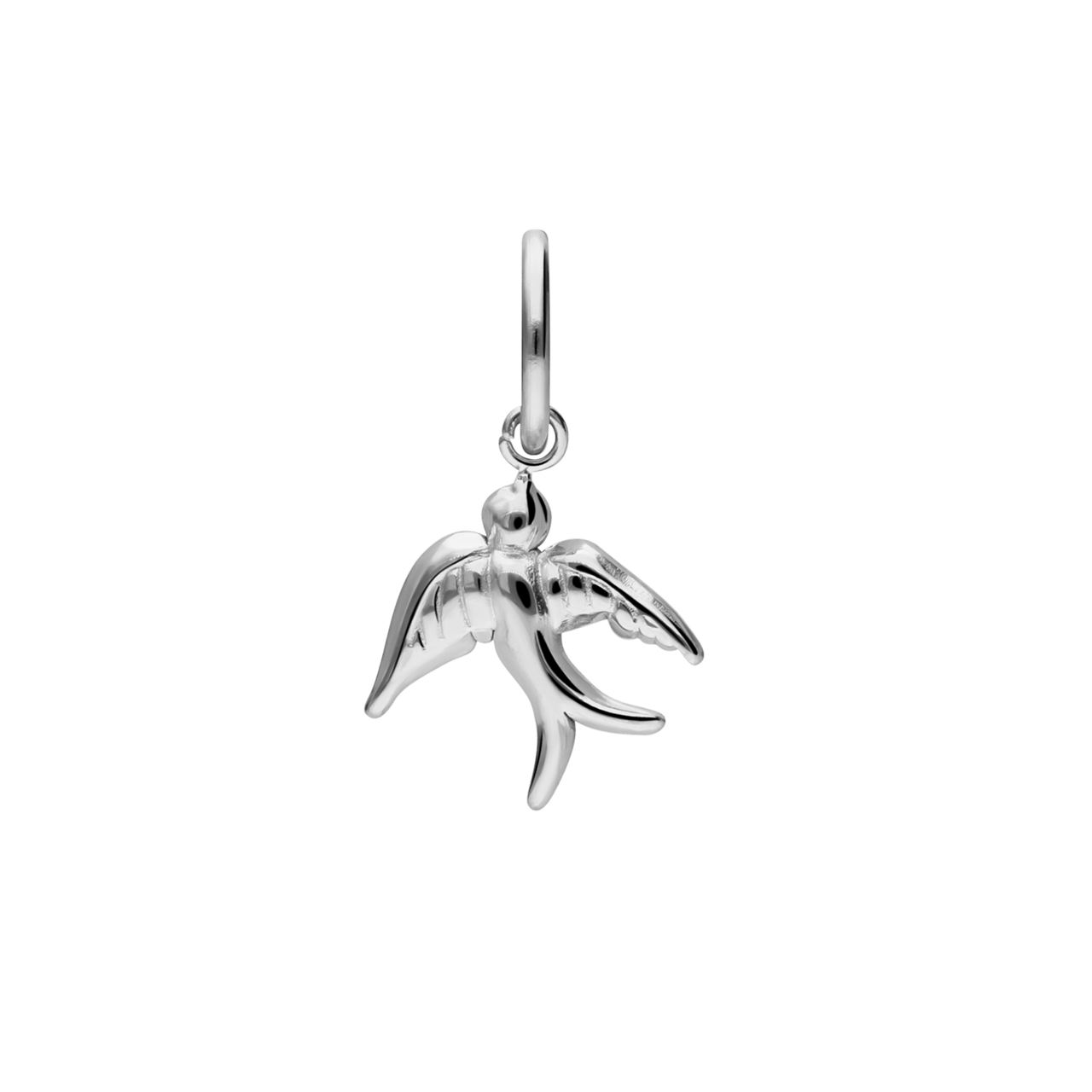 Charm aus Edelstahl, Schwalbe