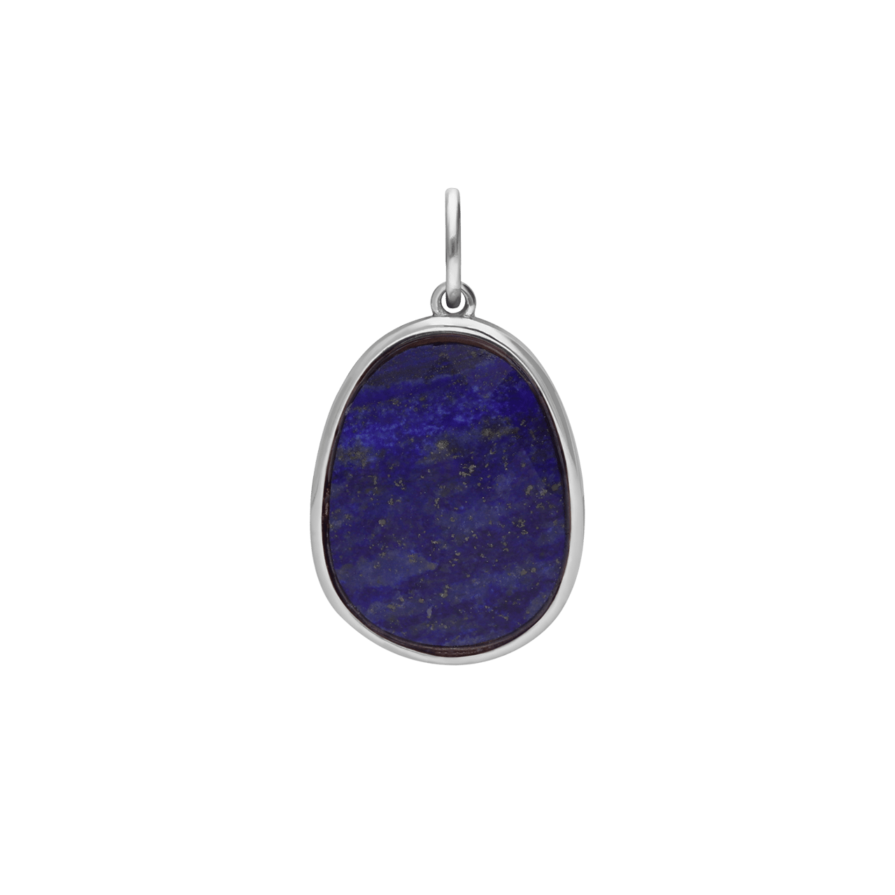 Stainless steel bedel met lapis