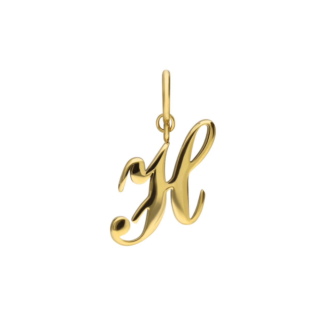 Stainless steel goldplated bedel letter