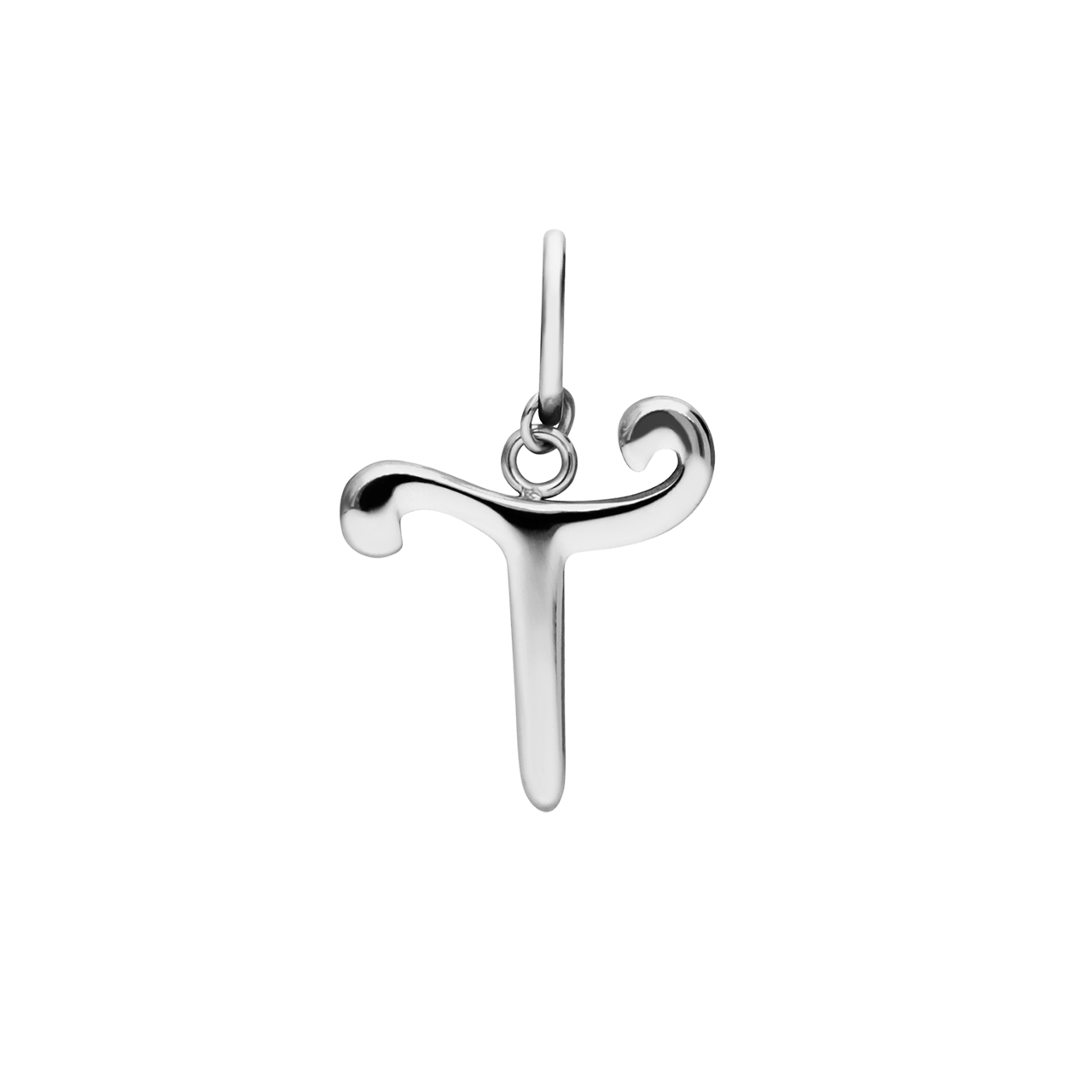 Charm aus Edelstahl, Buchstabe