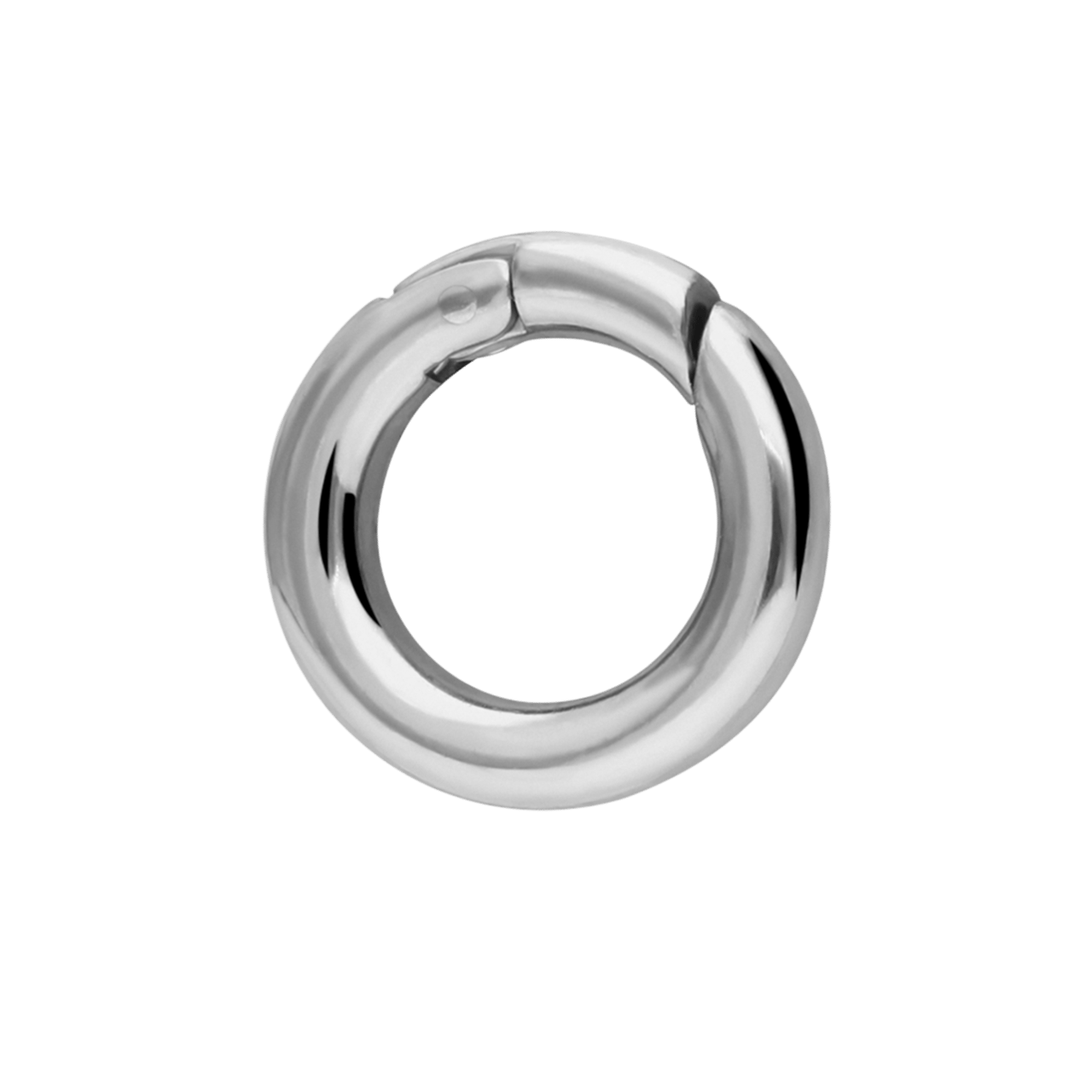 Stalen bedel sluiting rond 15mm