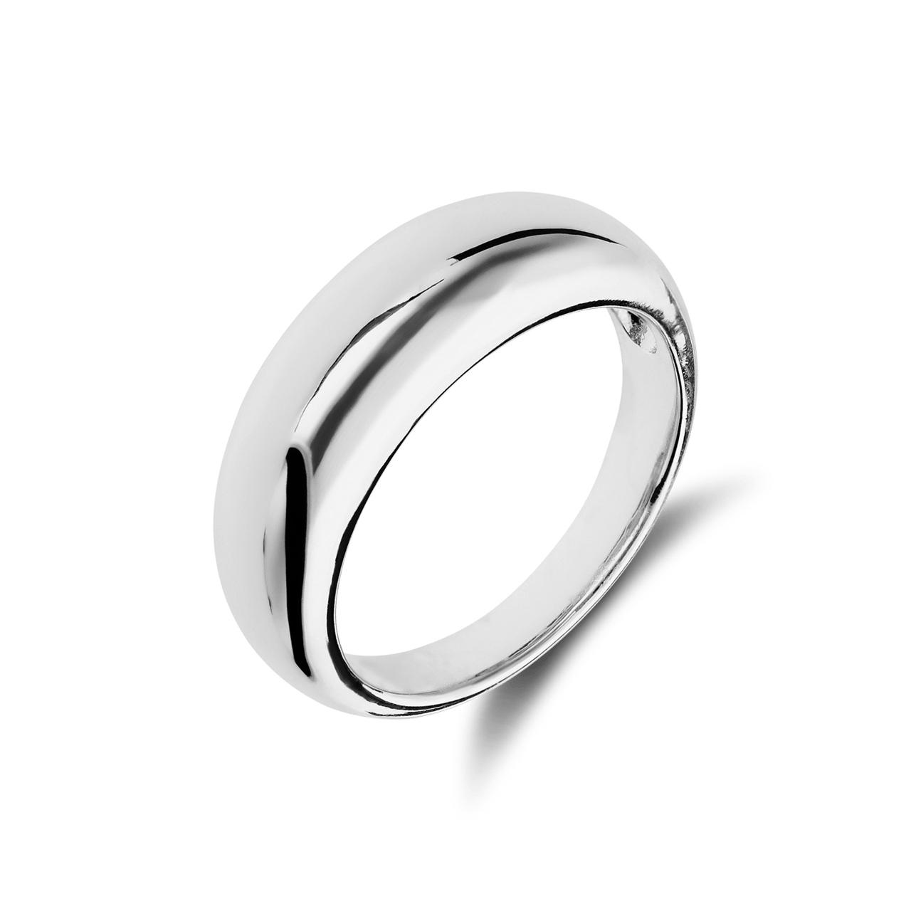Ring aus 925er Silber, breit