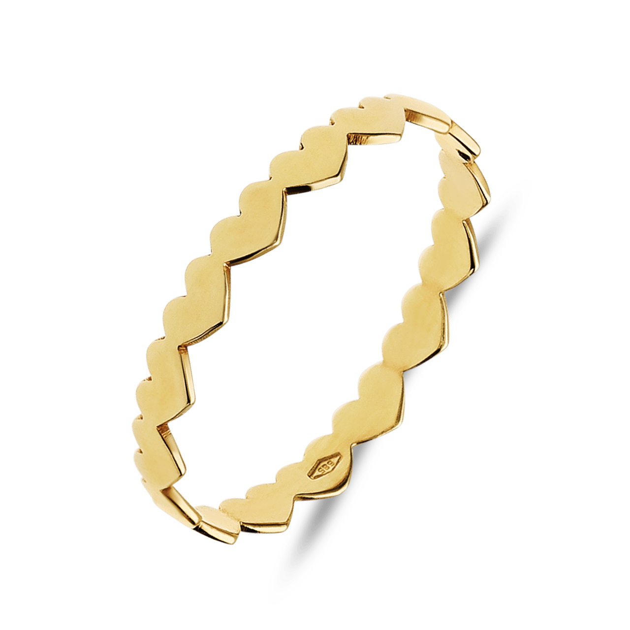 9 Karat Ring Herzchen