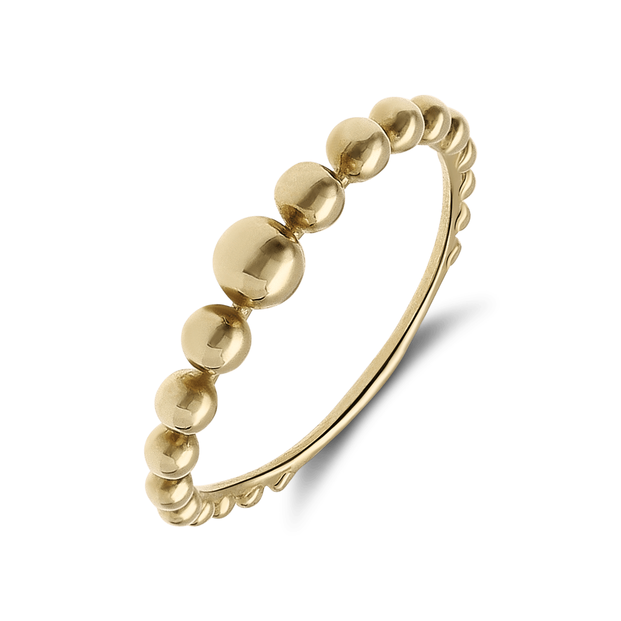 9 Karat Ring Kügelchen