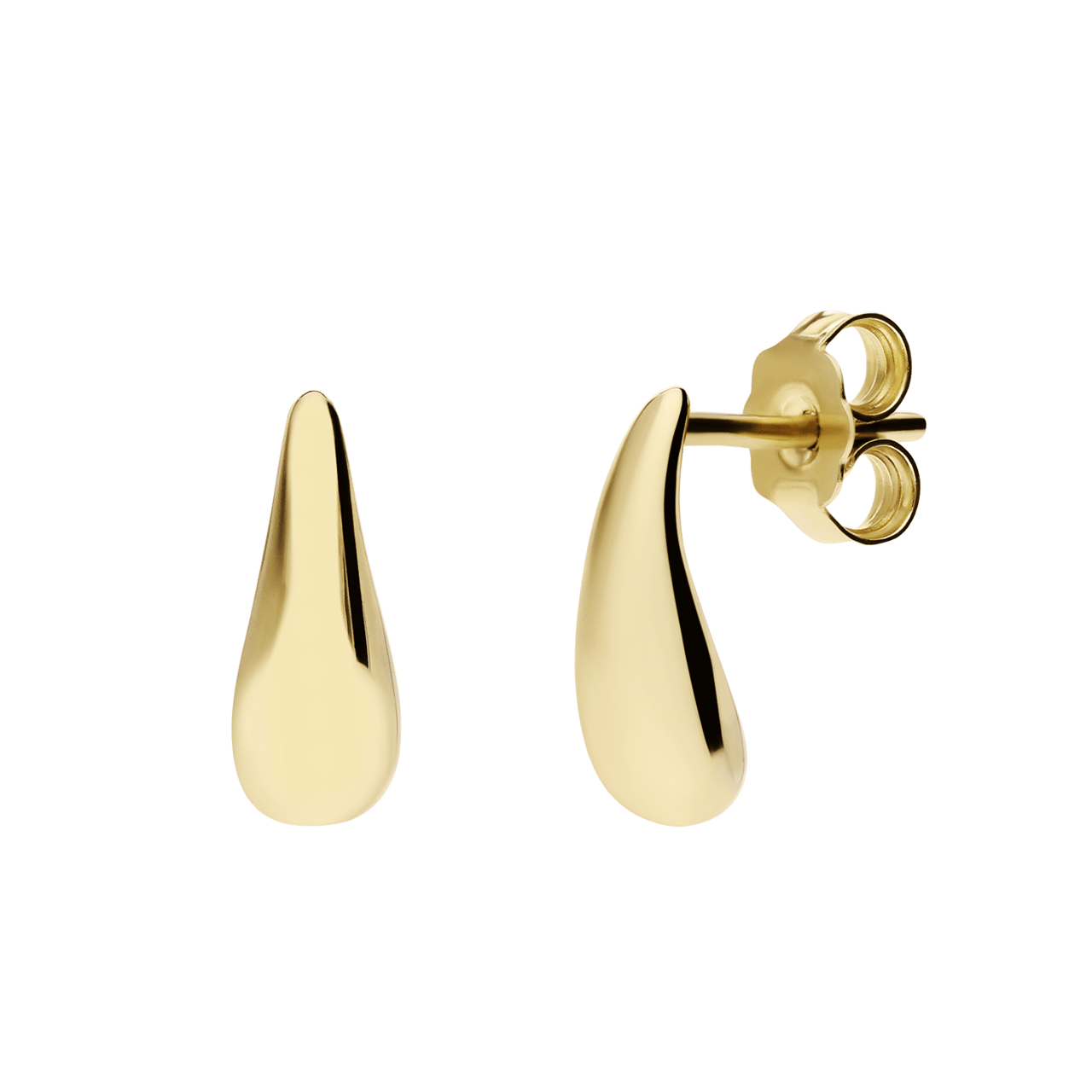 Ohrring aus 585er Gold, Tropfen
