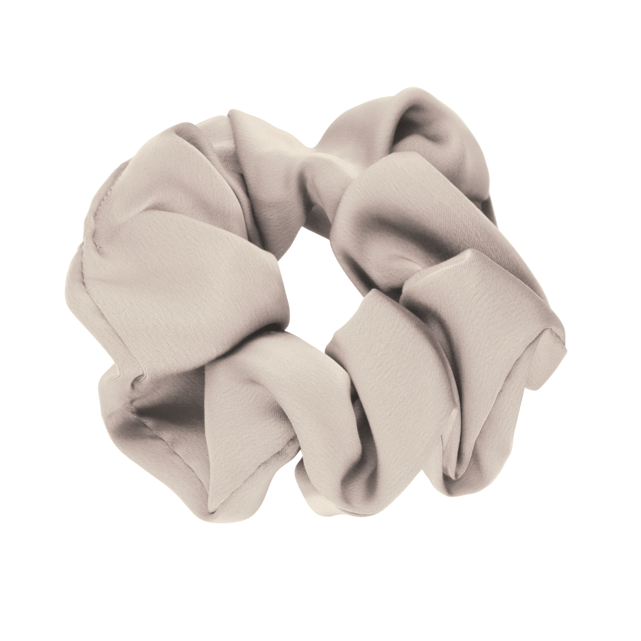 Beige scrunchie
