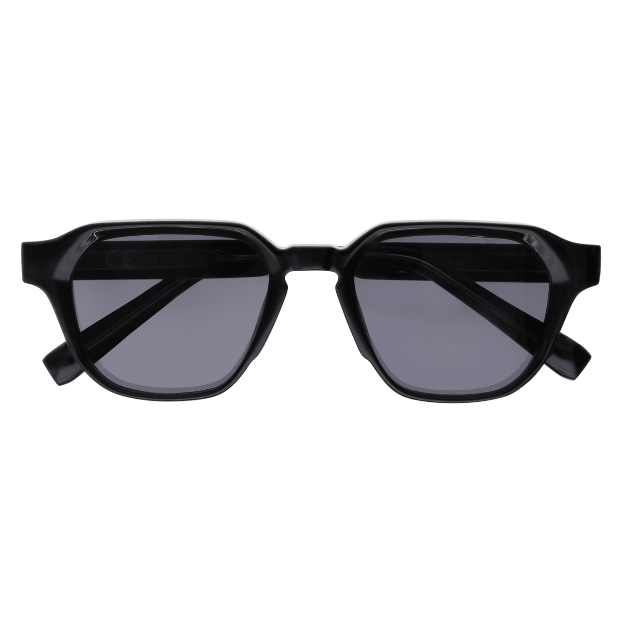 Schwarze Retrosonnenbrille