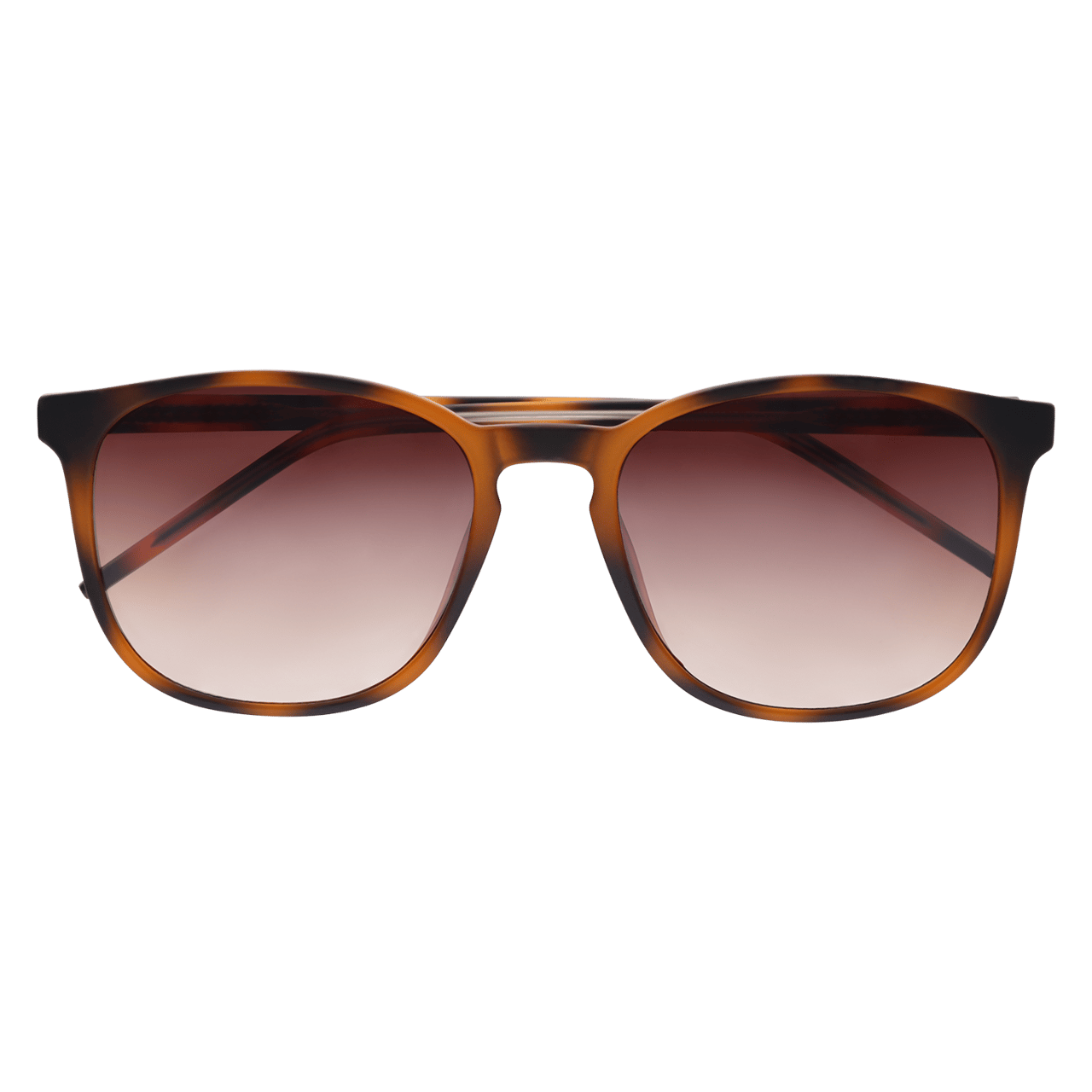 Braune Sonnenbrille mit Pantherprint