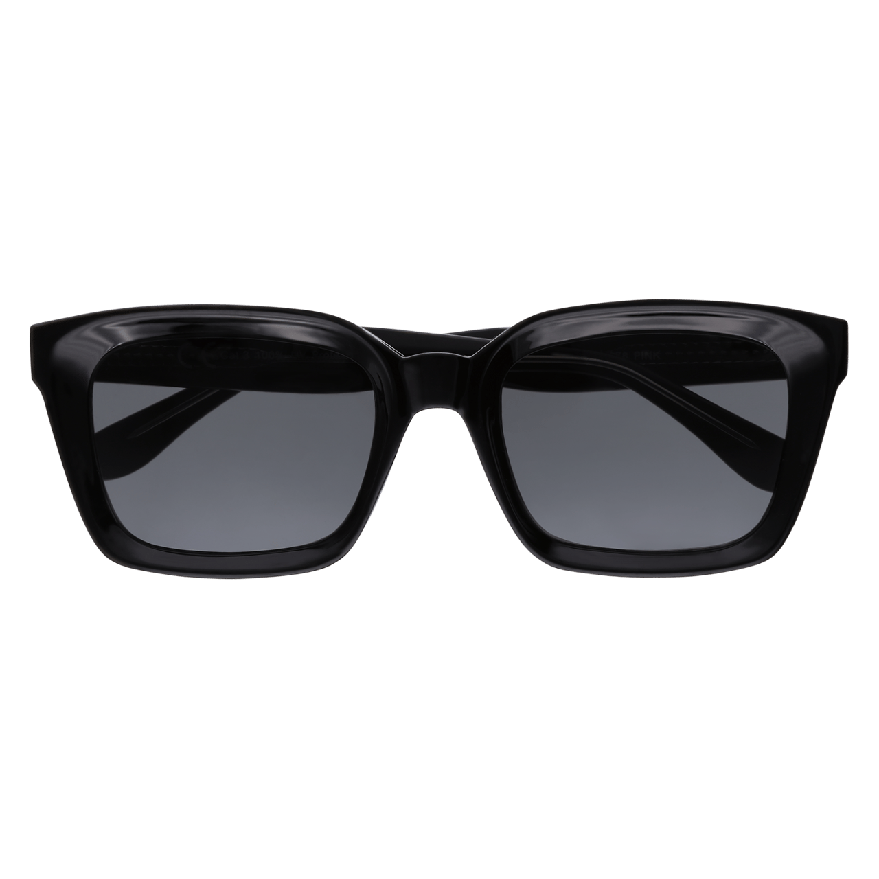 Schwarze quadratische Sonnenbrille
