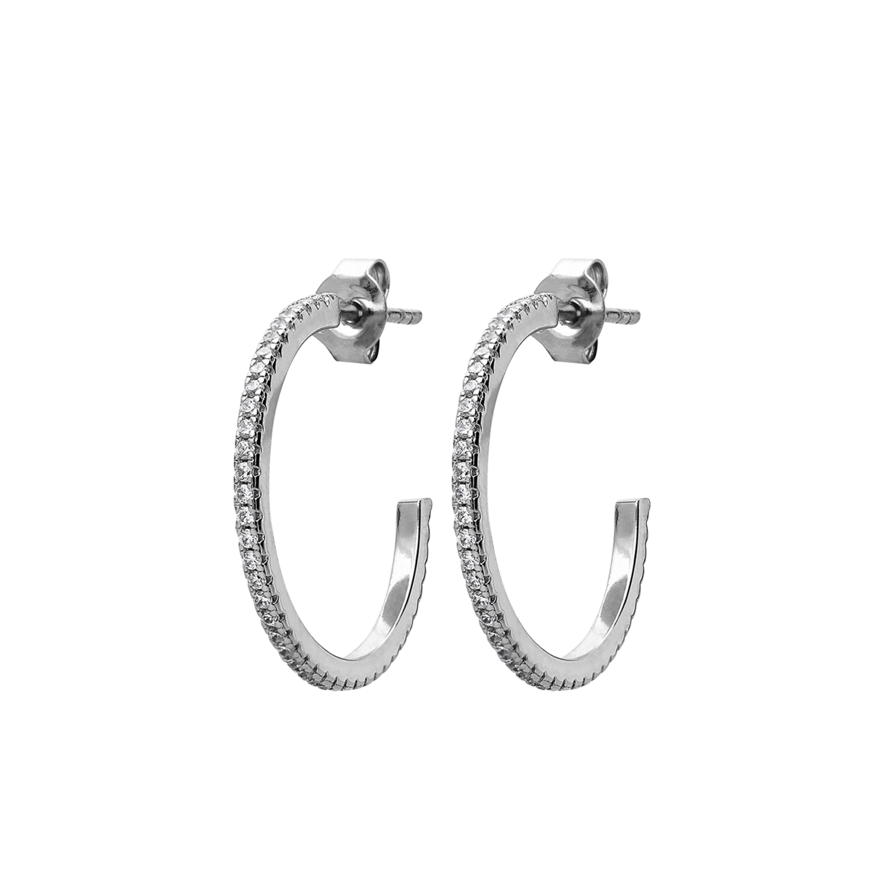 Ohrringe aus 925er Silber mit Zirkonia