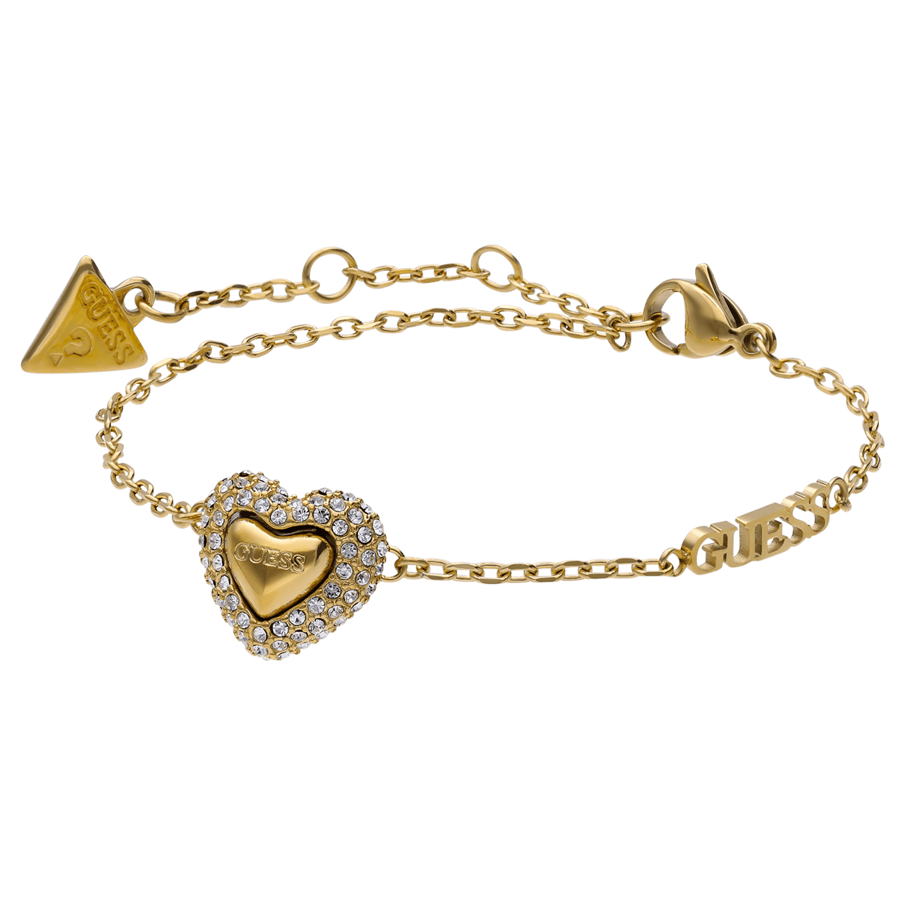 Guess stalen goldplated armband BELOVED