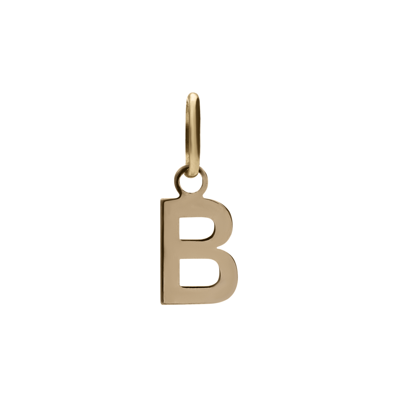 14 karaat gouden letter hanger alfabet