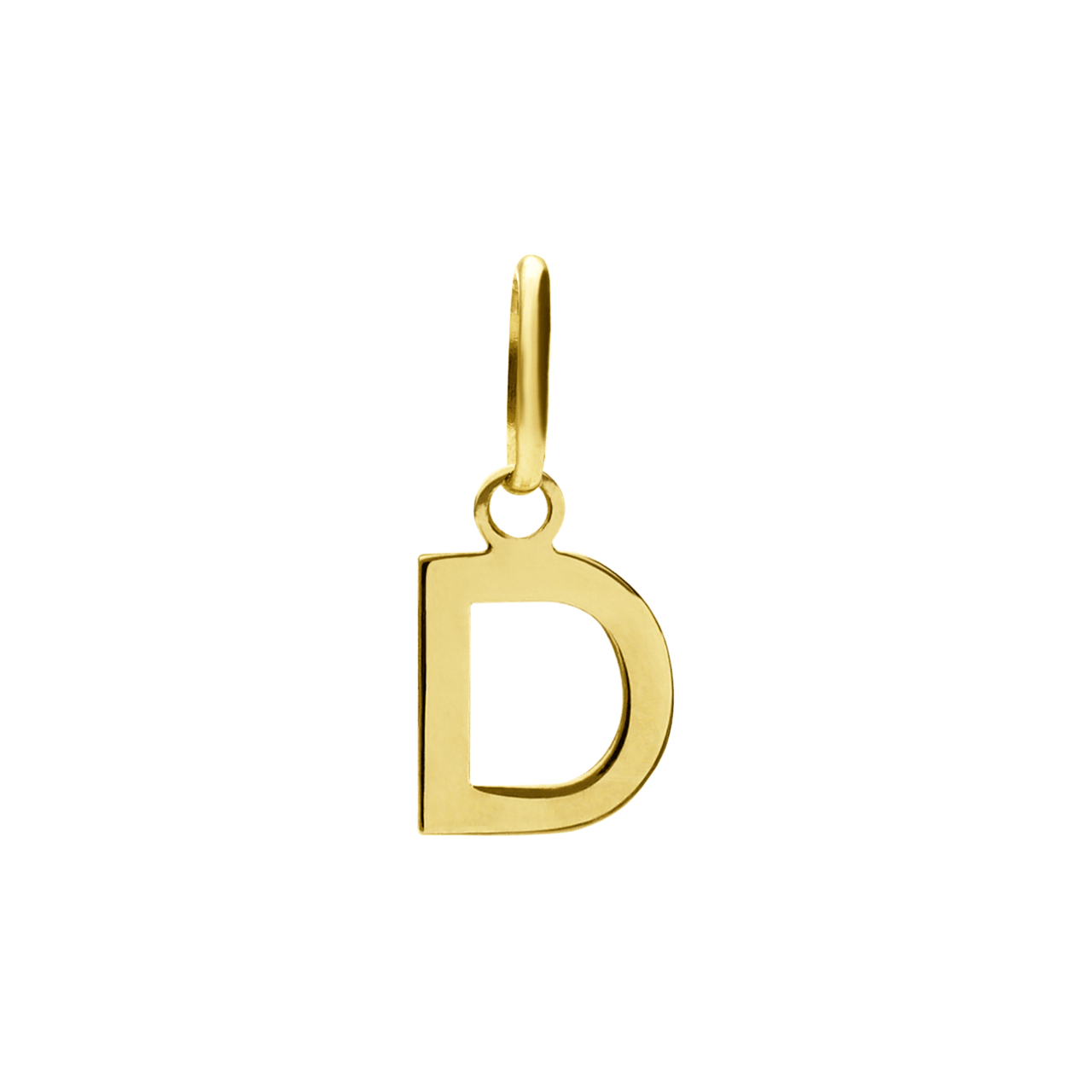 14 Karat Gold Buchstabenanhänger Alphabet