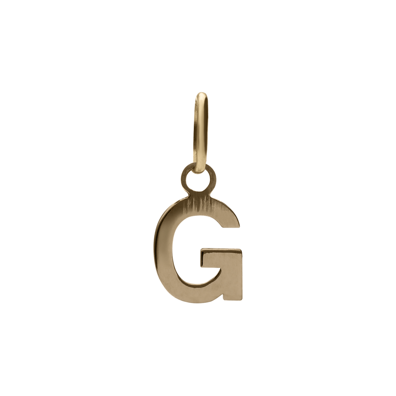 14 karaat gouden letter hanger alfabet