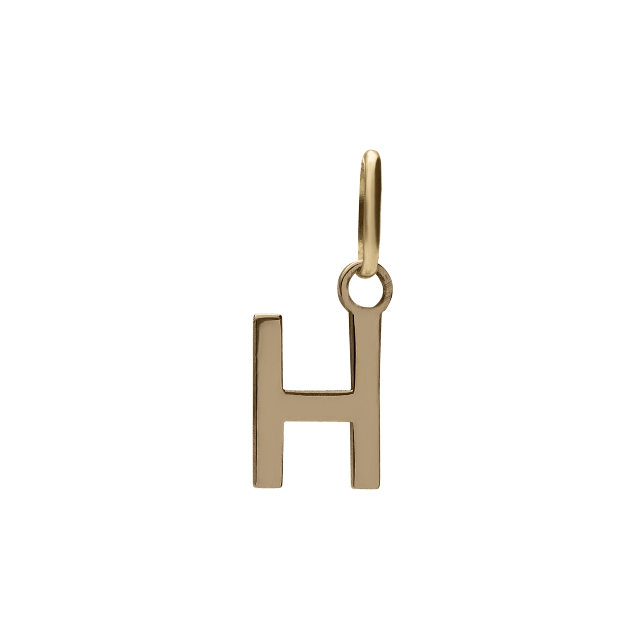 14 karaat gouden letter hanger alfabet