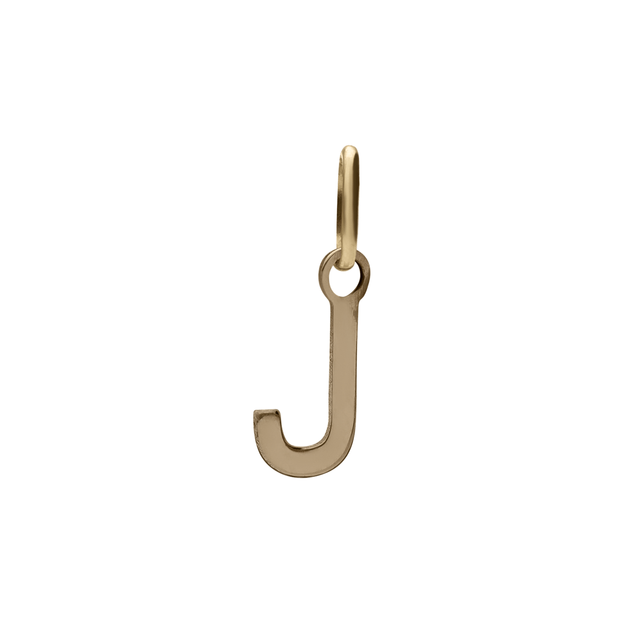 14 Karat Gold Buchstabenanhänger Alphabet