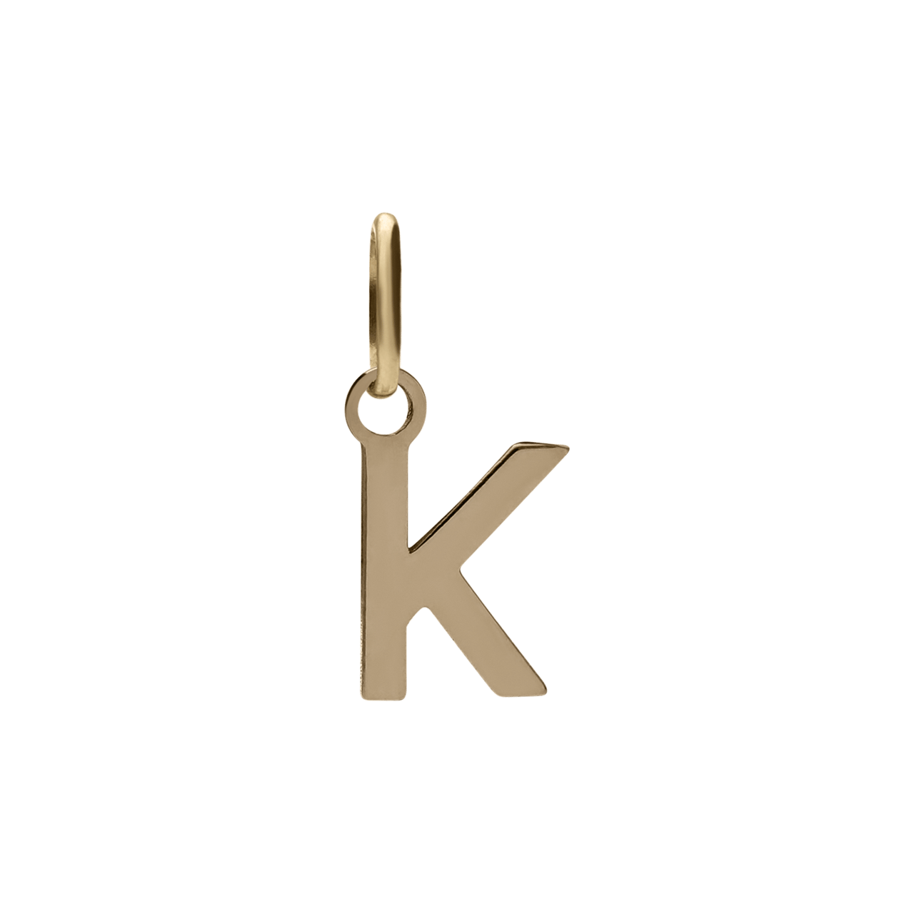 14 karaat gouden letter hanger alfabet