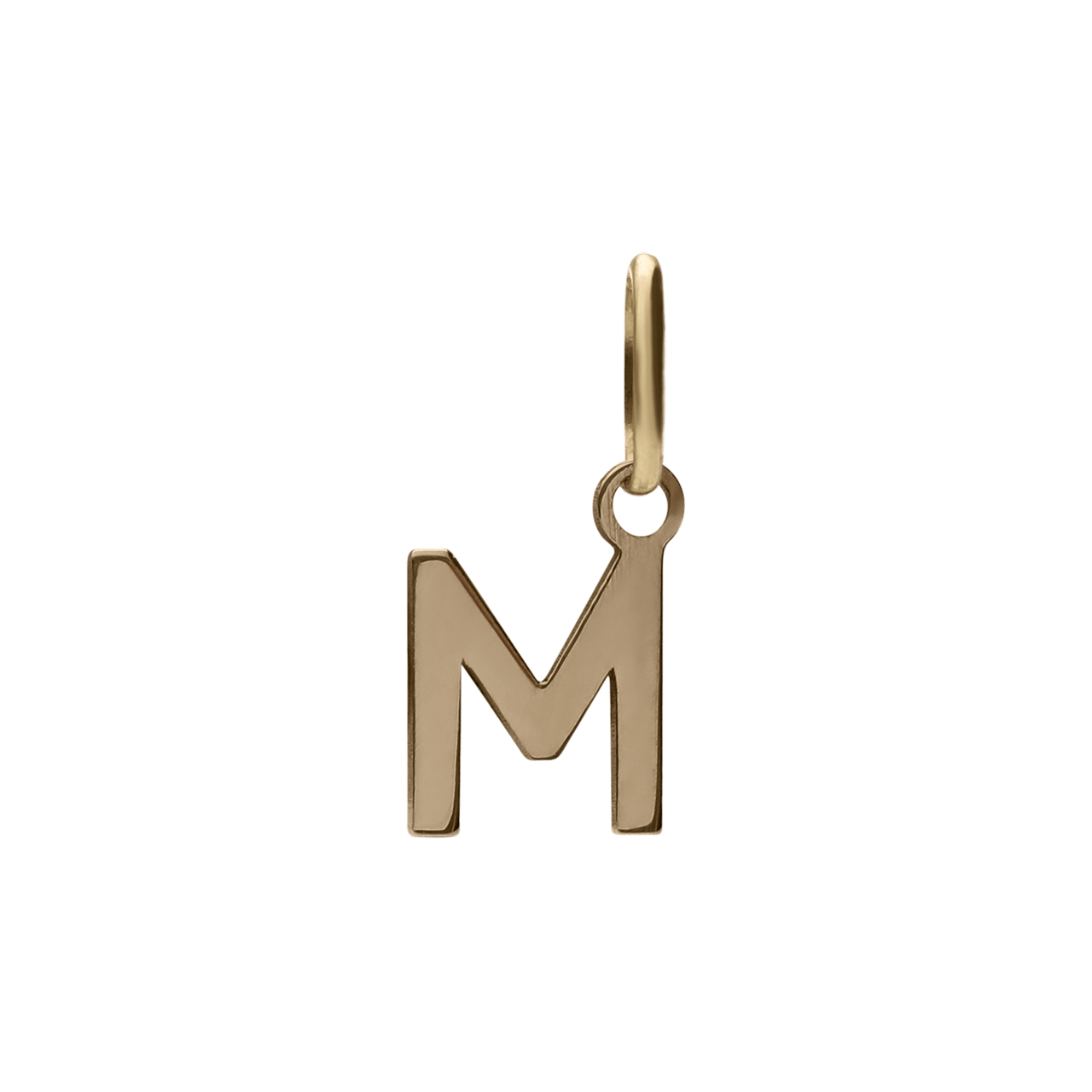 14 karaat gouden letter hanger alfabet