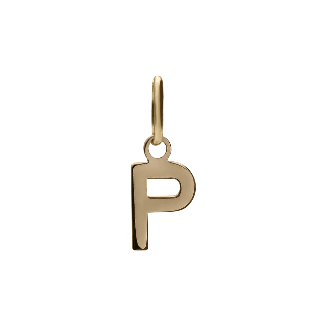 14 karaat gouden letter hanger alfabet