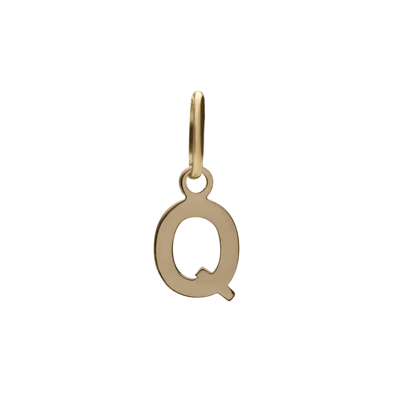 14 karaat gouden letter hanger alfabet