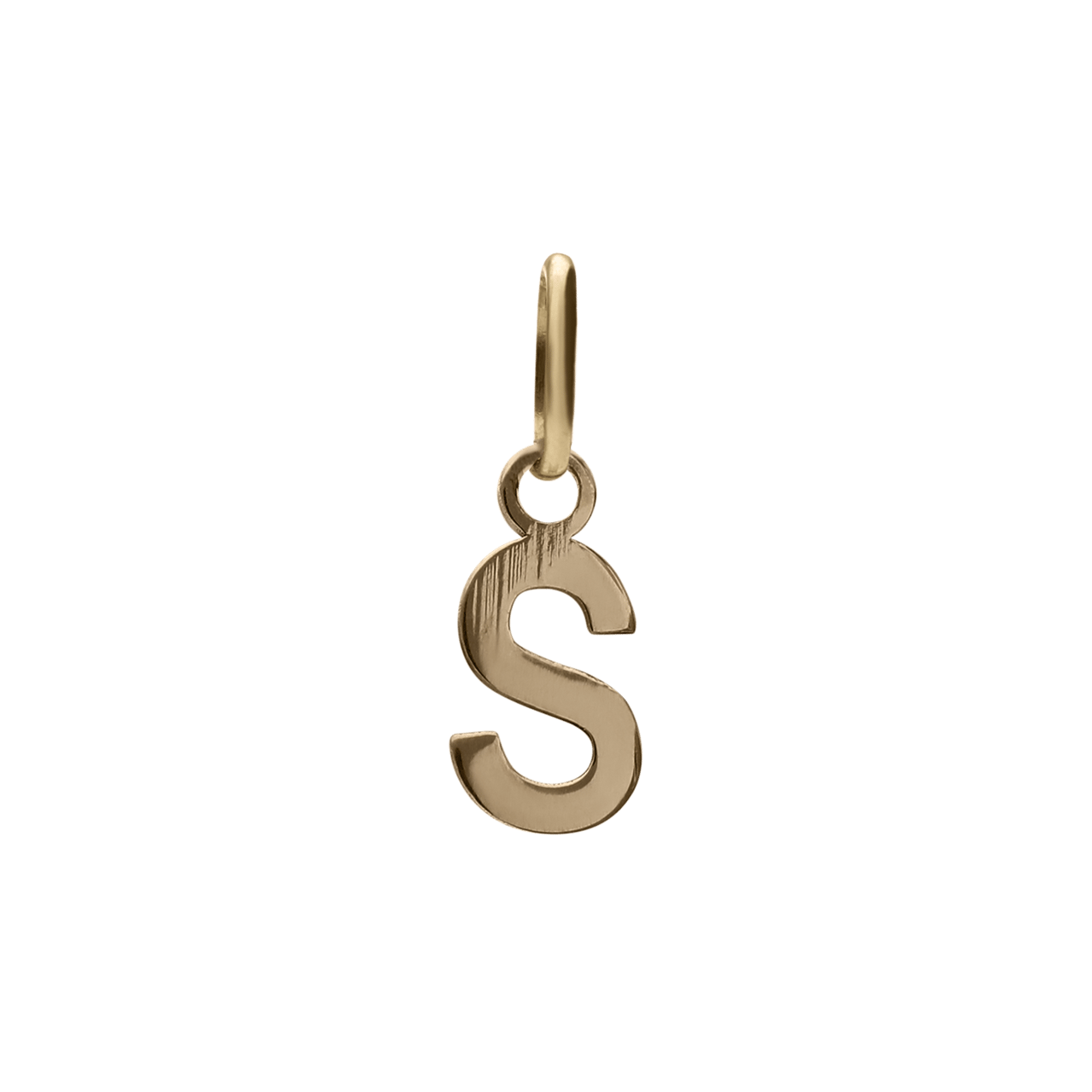 14 karaat gouden letter hanger alfabet
