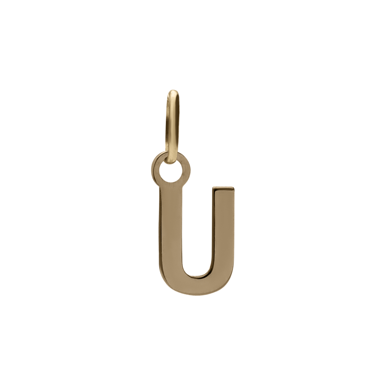 14 Karat Gold Buchstabenanhänger Alphabet