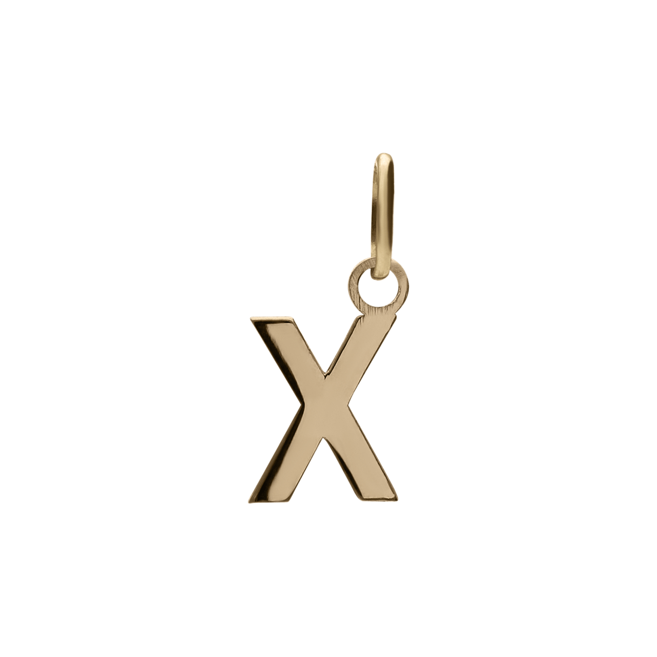 14 karaat gouden letter hanger alfabet