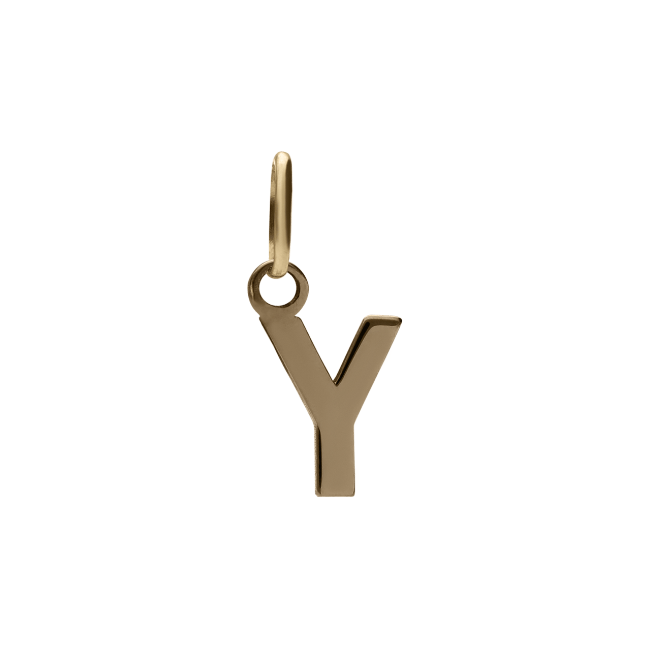 14 karaat gouden letter hanger alfabet