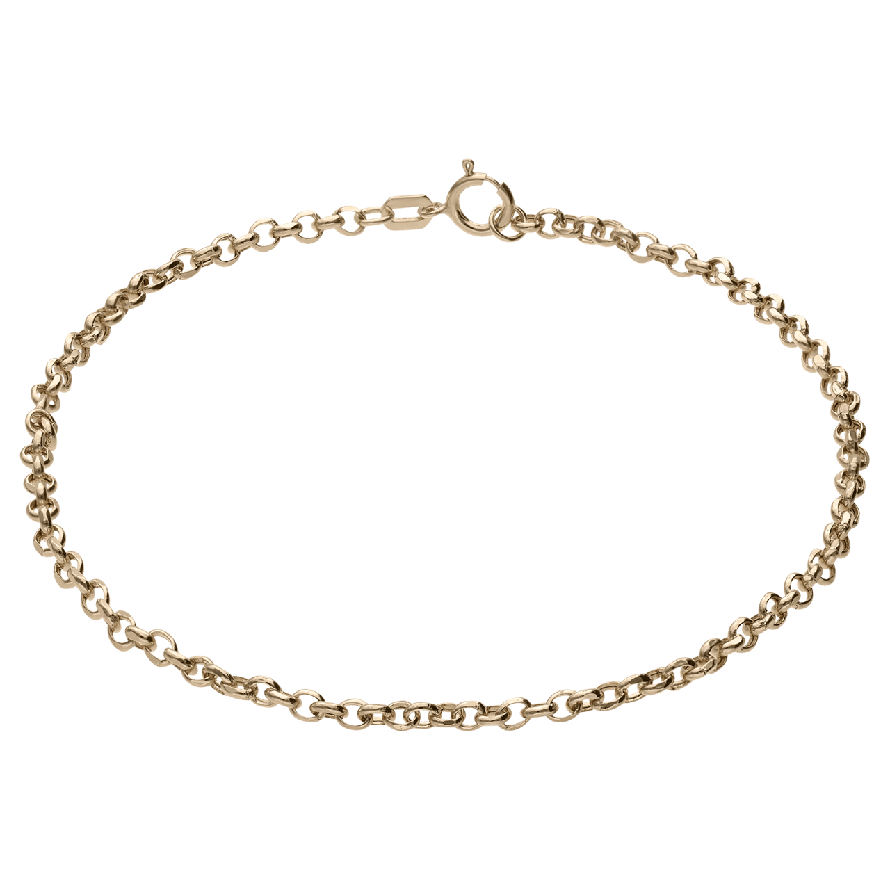 14 karaat geelgouden armband jasseron schakel