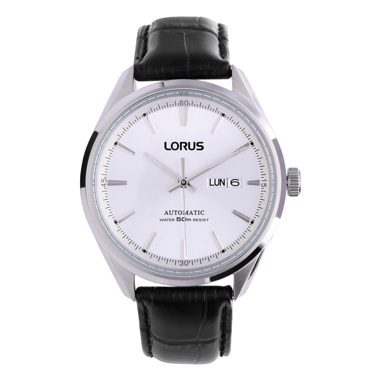 Lorus horloge automaat met lederen band