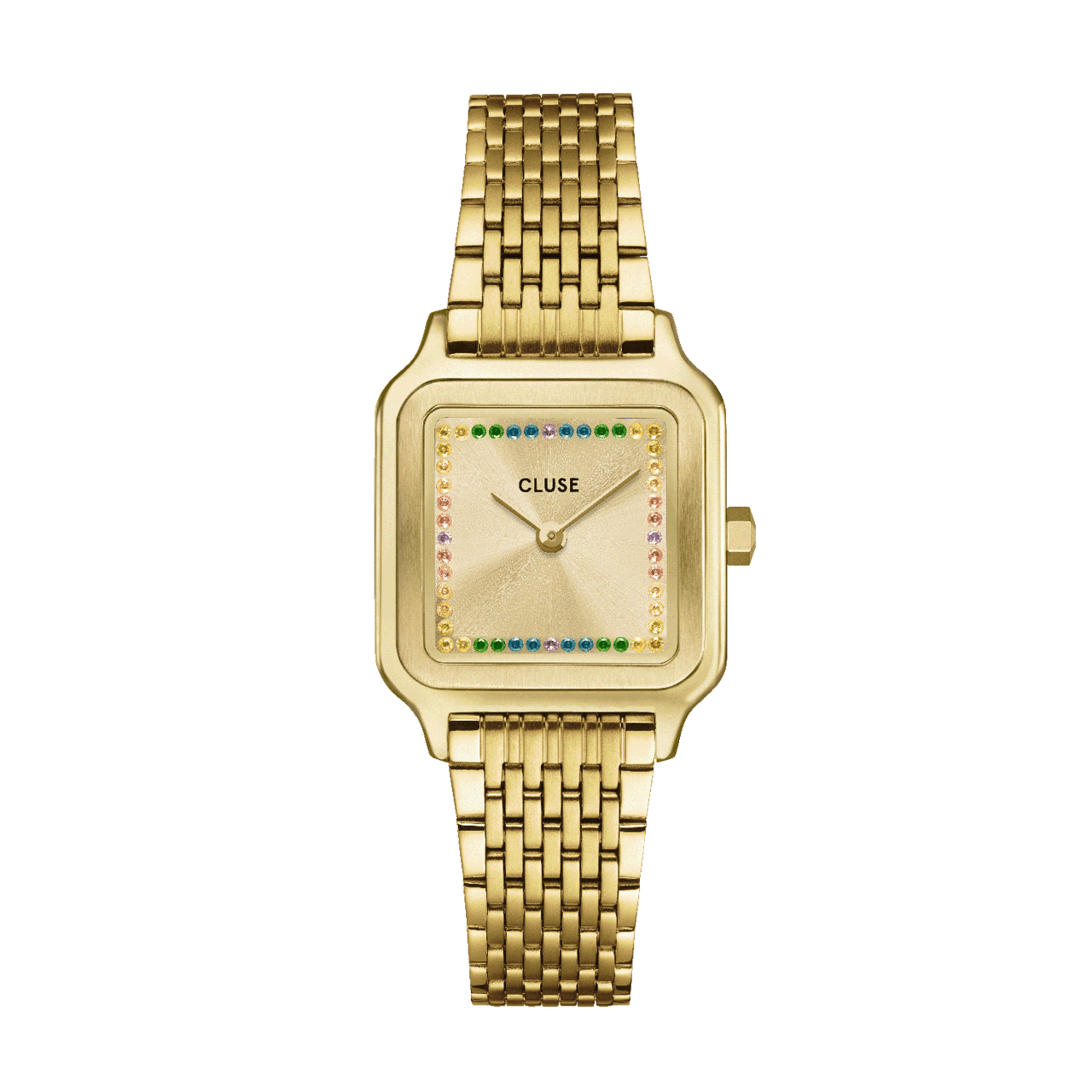 CLUSE - Gracieuse Petite horloge goudkleurig staal