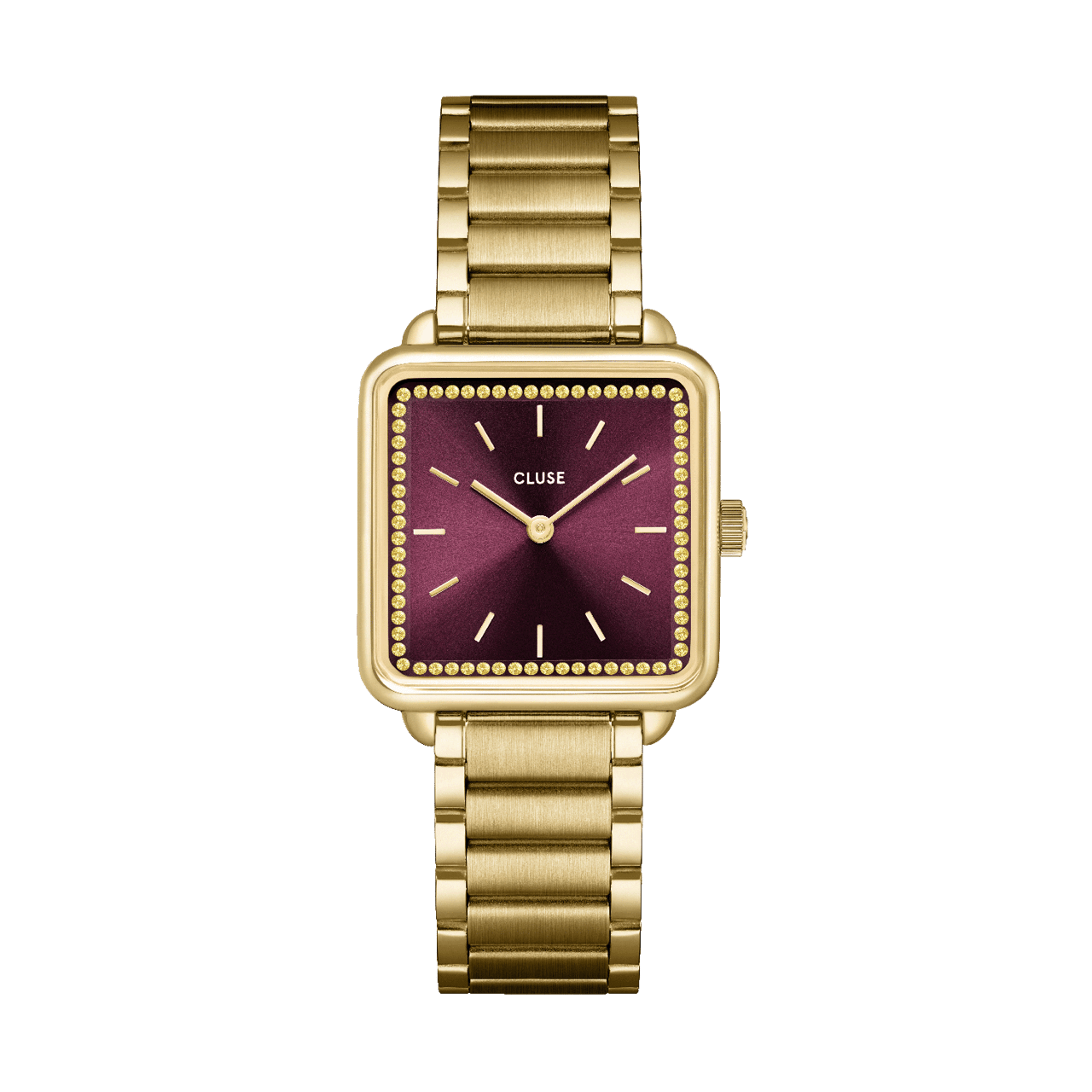 CLUSE - La TÚtragone horloge goudkleurig staal