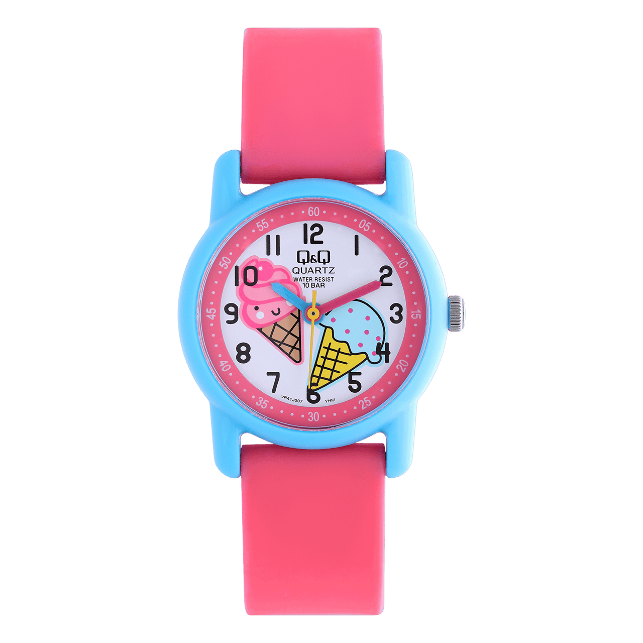 Q&Q Kinder Horloge Roze