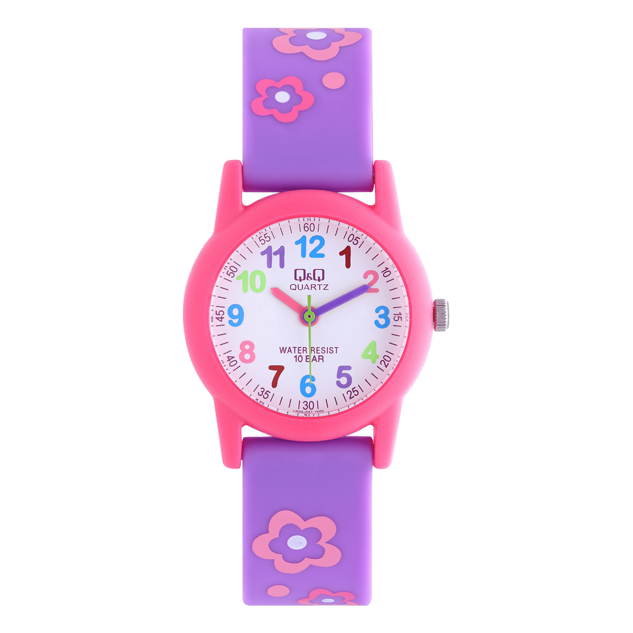 Q&Q Kinder Horloge Paars