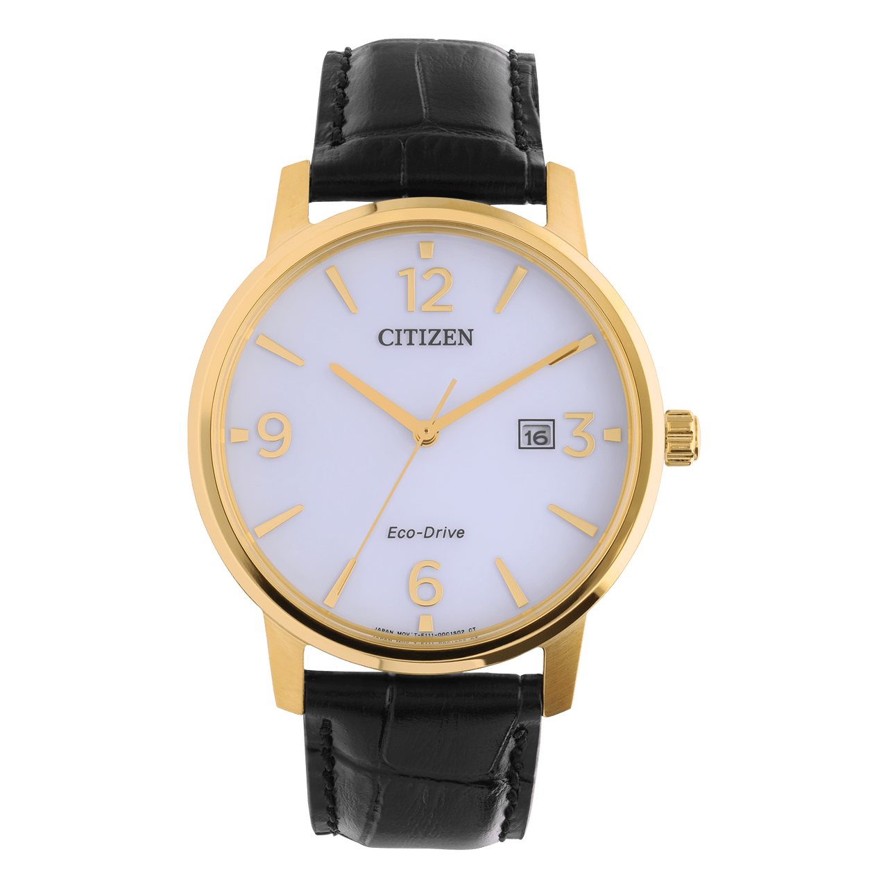 Citizen leren herenhorloge NY4058-79LC