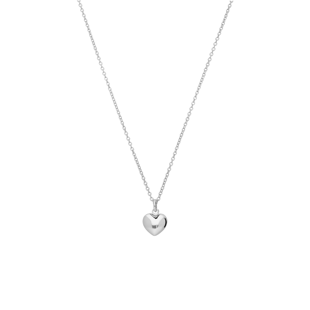 Zilveren ketting met hanger voor dames