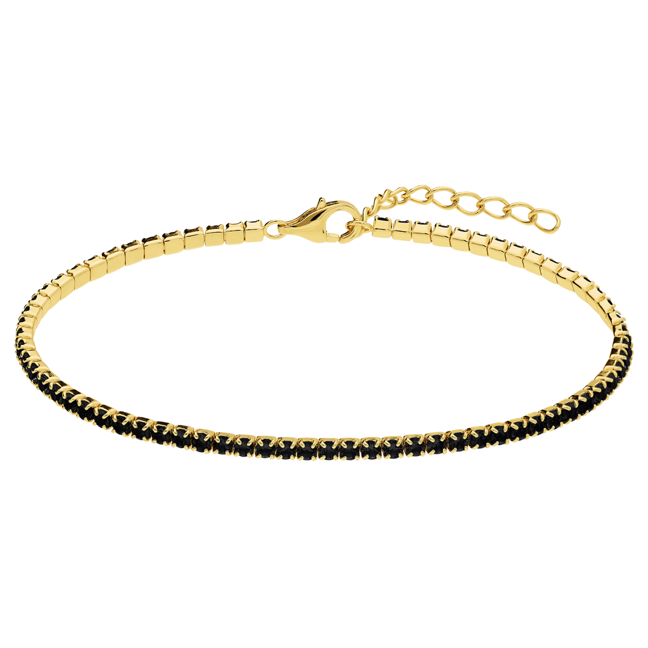Silbernes goldbeschichtetes Armband für Damen