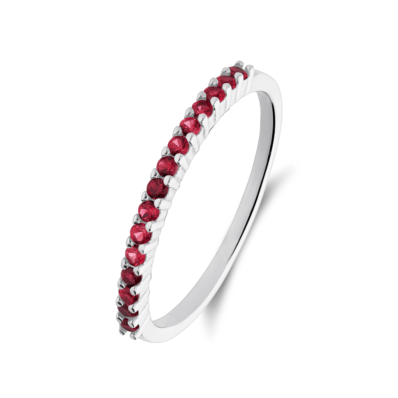 Silberner Ring mit Zirkonia für Damen
