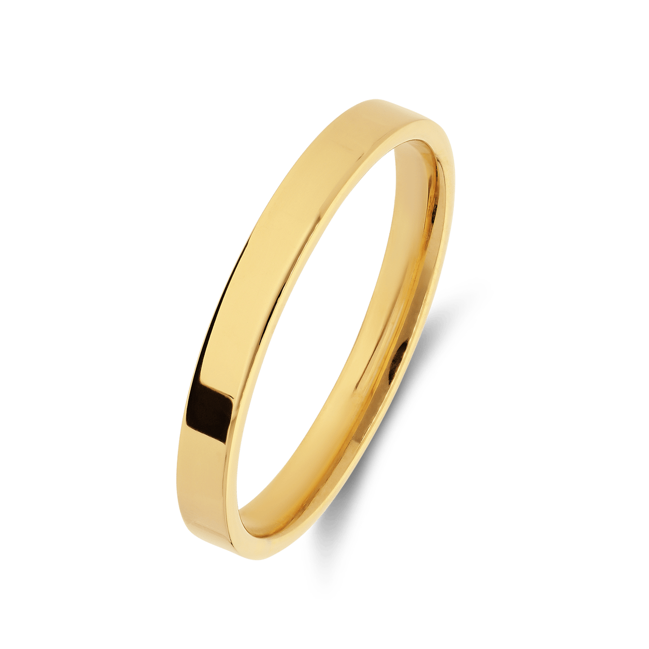 9 karaat trouwring H252