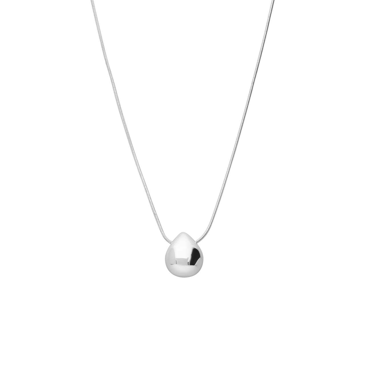 Zilveren ketting met hanger voor dames