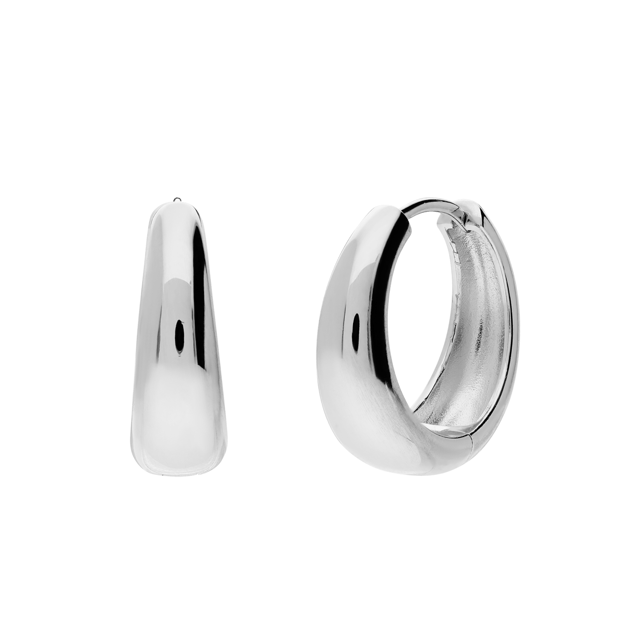 Zilveren oorringen voor dames