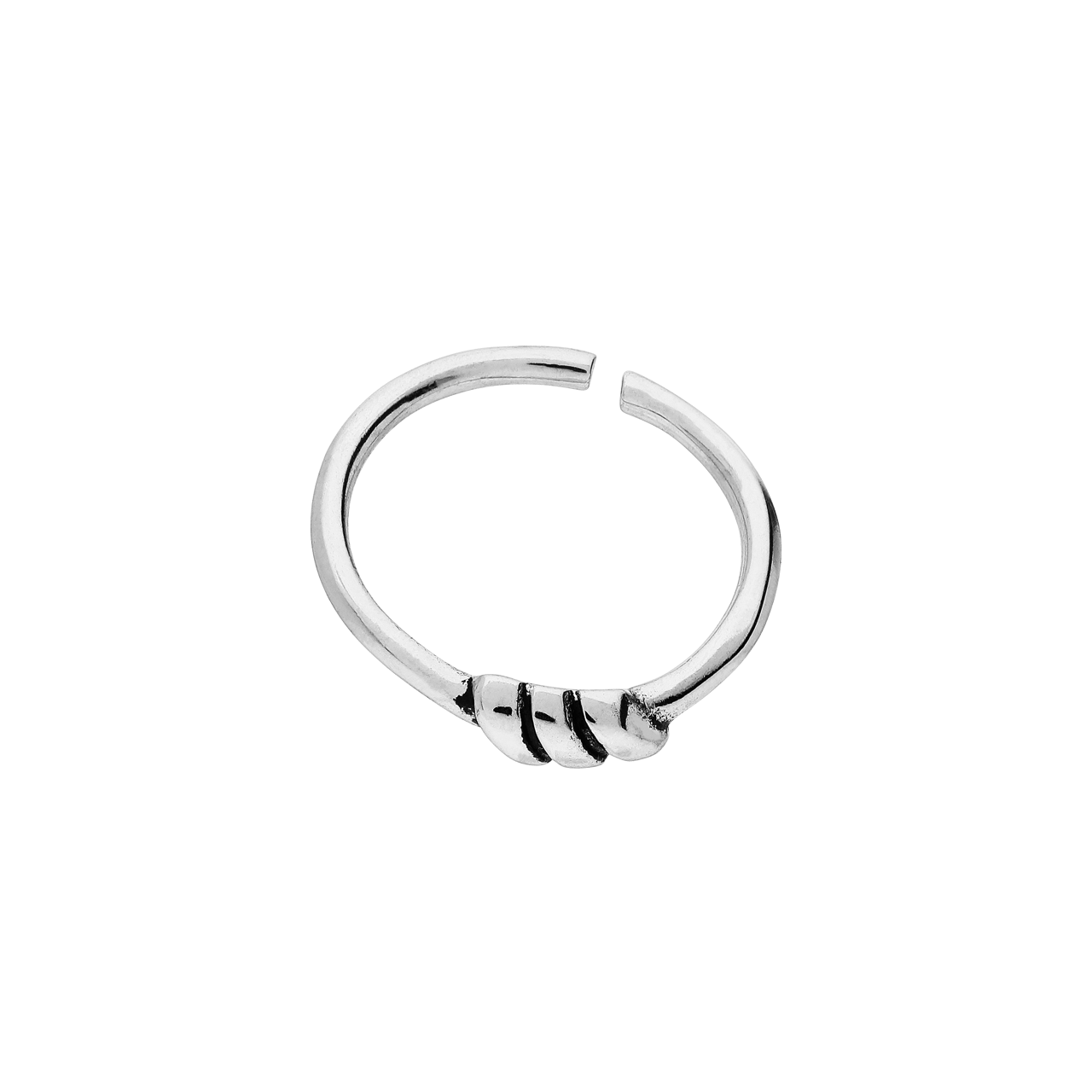 Stalen helixpiercing