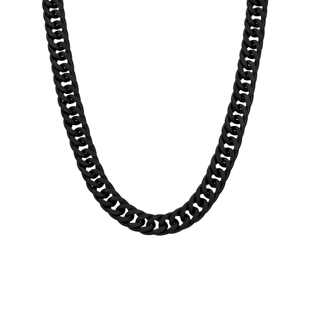 Stainless steel herenketting gourmetschakel