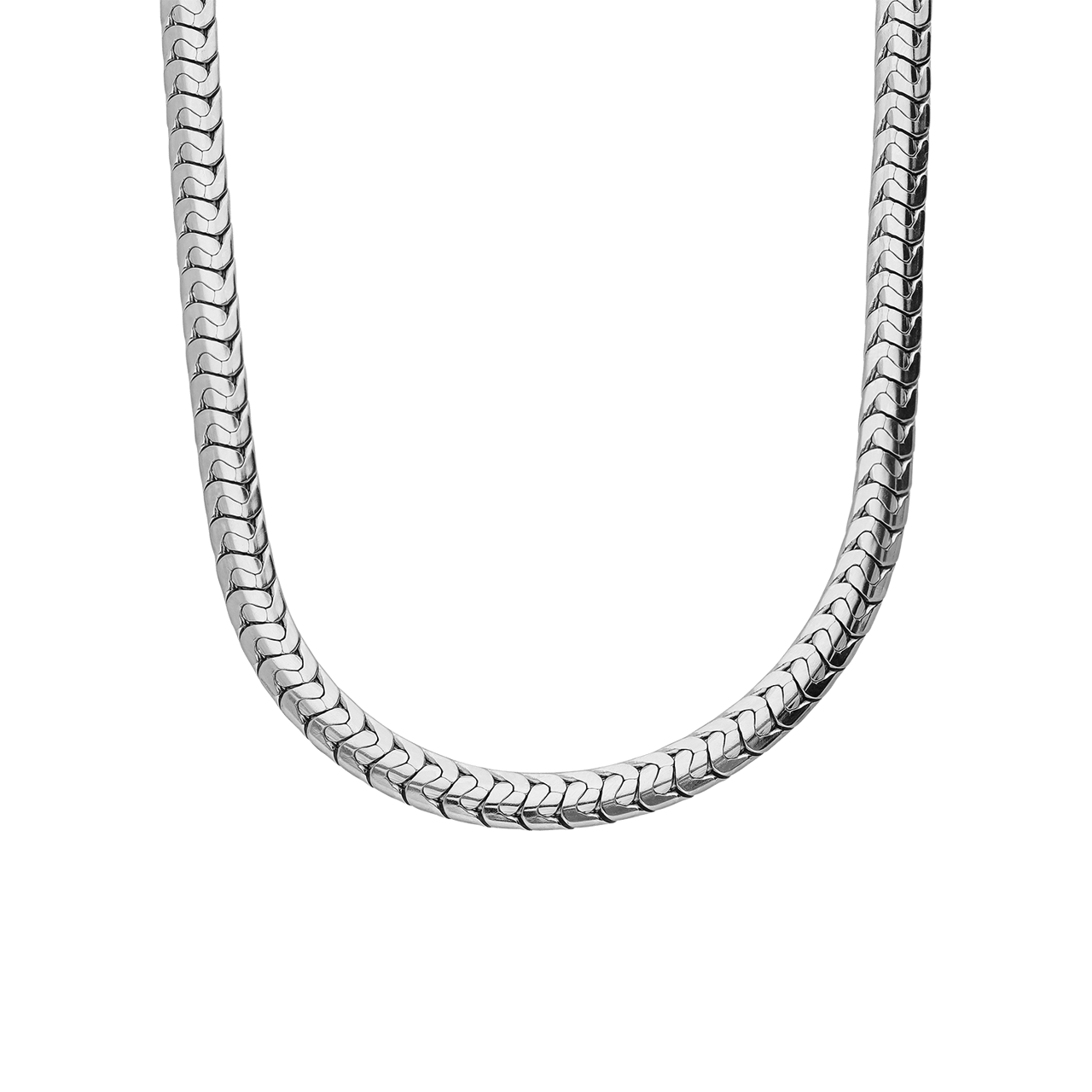 Stainless steel herenketting